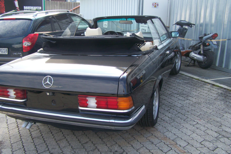 Mercedes w123 cabrio #2