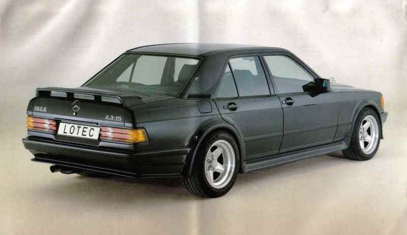 Hier Noch Ein Bild Vom 190e 2 3 16 Lotec Das Nast Mb Exotenforum