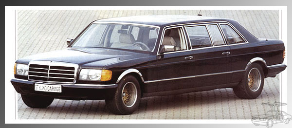 Mercedes Benz Пульман w126